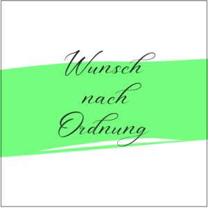 Logo Wunsch nach Ordnung